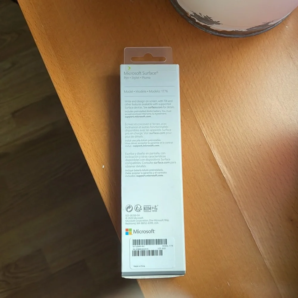 Microsoft Surface Pen Stylet Pluma Model 1776, New